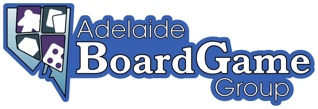 Logo for the Adelaide Board Game Group.