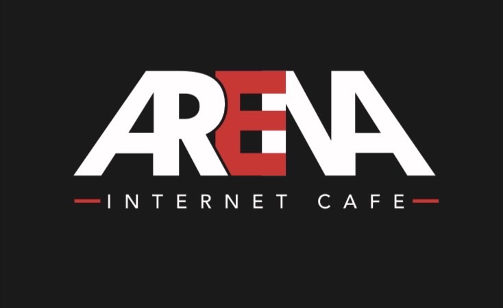 Arena Internet cafe logo