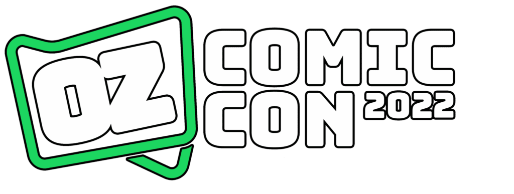 The logo for Oz Comic Con 2022.